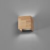 Fischer & Honsel Paloma Lampa ścienna LED Jasne drewno, 1-punktowy
