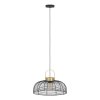 Eglo ROUNDHAM Lampa Wisząca Mosiądz, Czarny, 1-punktowy