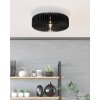 Eglo PALOMBAIA Lampa Sufitowa Czarny, 1-punktowy