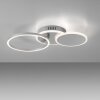 Leuchten-Direkt SEVENT Lampa Sufitowa LED Srebrny, 1-punktowy
