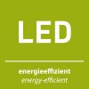 Leuchten-Direkt SEVENT Lampa Sufitowa LED Wygląd drewna, Czarny, 1-punktowy