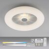 Leuchten-Direkt VERTIGO Lampa Sufitowa LED Biały, 1-punktowy, Zdalne sterowanie