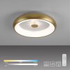 Leuchten-Direkt VERTIGO Lampa Sufitowa LED Złoty, 1-punktowy, Zdalne sterowanie