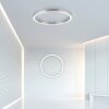 Paul Neuhaus PURE-LINES Lampa Sufitowa LED Srebrny, 1-punktowy, Zdalne sterowanie