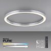 Paul Neuhaus PURE-LINES Lampa Sufitowa LED Srebrny, 1-punktowy, Zdalne sterowanie