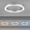 Paul Neuhaus PURE-LINES Lampa Sufitowa LED Srebrny, 1-punktowy, Zdalne sterowanie