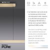 Paul Neuhaus PURE-MOTO-RISE Lampa Wisząca LED Złoty, 3-punktowe, Zdalne sterowanie