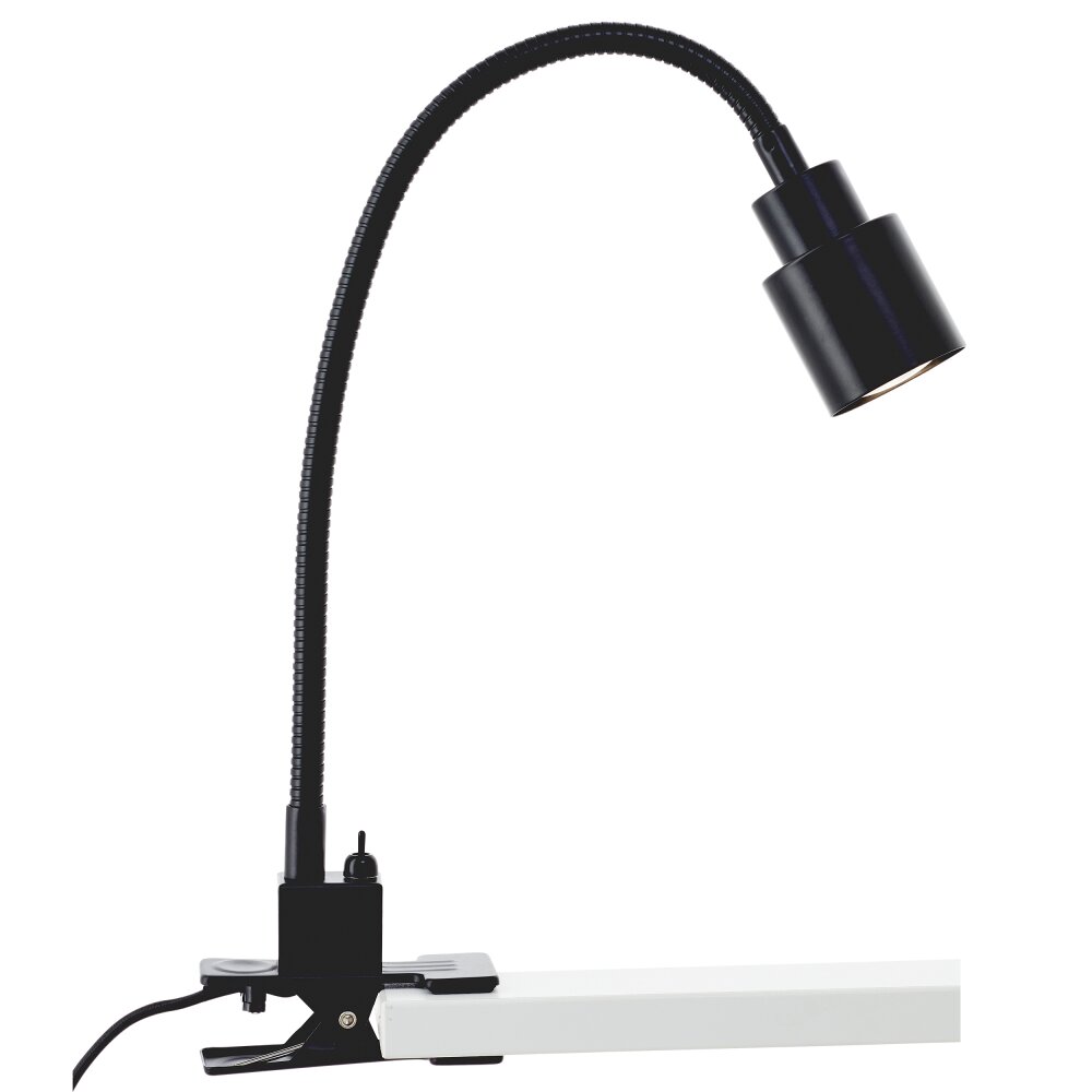 Brilliant Andres lampa z klipsem LED Czarny, 1-punktowy main product photo