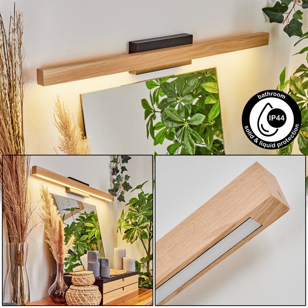 Borobia Lampa oświetlająca lustro LED Czarny, 1-punktowy main product photo
