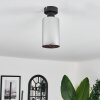 Hunouri Lampa Sufitowa Czarny, 1-punktowy