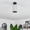 Hunouri Lampa Sufitowa Czarny, 1-punktowy