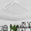 Crum Lampa Sufitowa LED Biały, 1-punktowy, Zdalne sterowanie