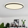 Hooper Lampa Sufitowa LED Czarny, 1-punktowy