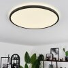 Hooper Lampa Sufitowa LED Czarny, 1-punktowy