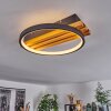 Rodekro Lampa Sufitowa LED Ecru, Czarny, 1-punktowy
