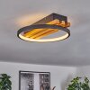 Rodekro Lampa Sufitowa LED Ecru, Czarny, 1-punktowy