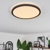 Hooper Lampa Sufitowa LED Czarny, 1-punktowy