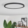 Hooper Lampa Sufitowa LED Czarny, 1-punktowy