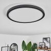 Hooper Lampa Sufitowa LED Czarny, 1-punktowy