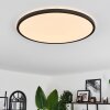 Hooper Lampa Sufitowa LED Czarny, 1-punktowy