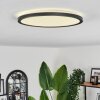 Hooper Lampa Sufitowa LED Czarny, 1-punktowy