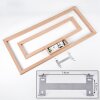 Surisultana Lampa Sufitowa LED Jasne drewno, 2-punktowe