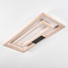 Surisultana Lampa Sufitowa LED Jasne drewno, 2-punktowe