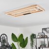 Surisultana Lampa Sufitowa LED Jasne drewno, 2-punktowe