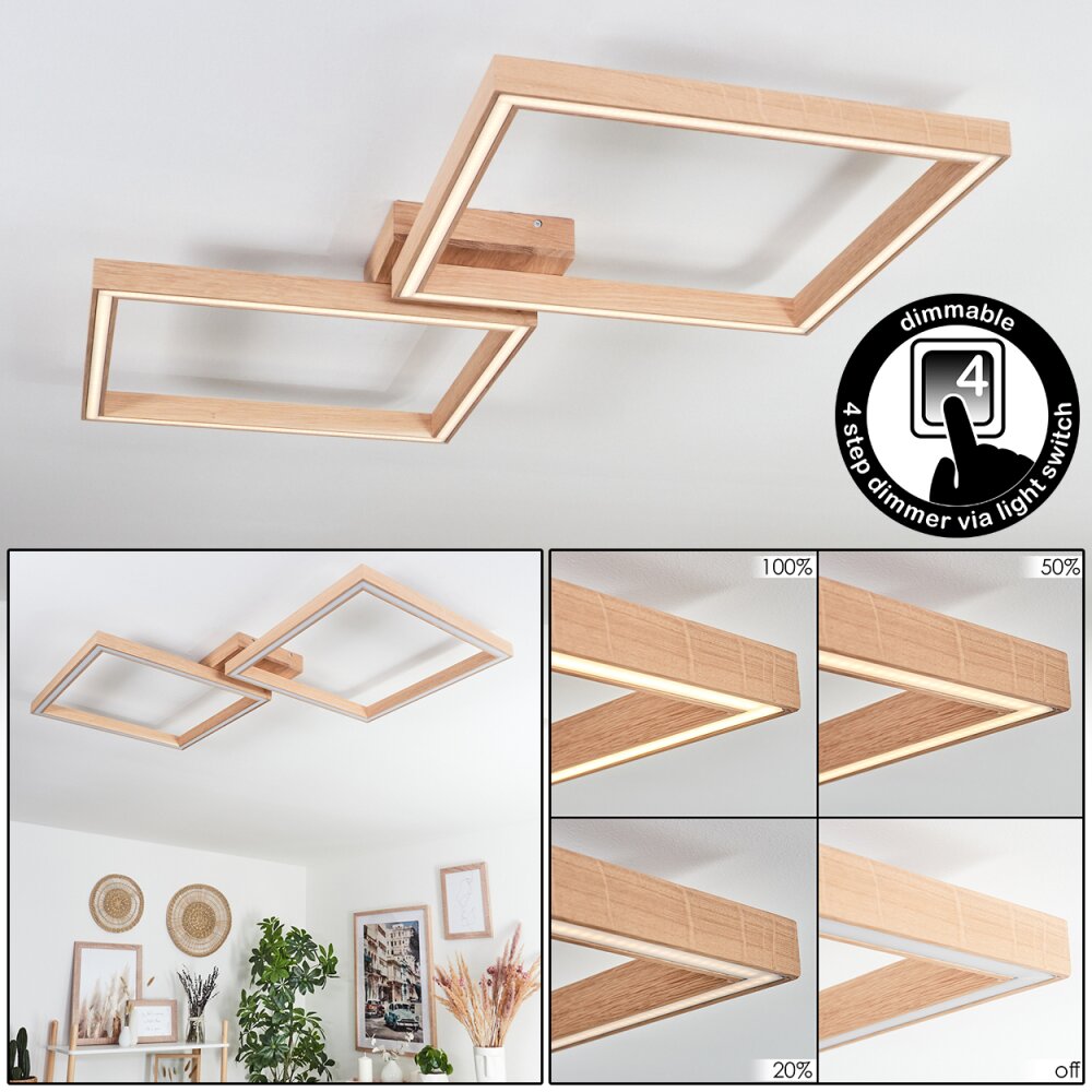 Surisultana Lampa Sufitowa LED Ecru, 2-punktowe main product photo