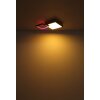 Globo JACKY Lampa Sufitowa LED Wygląd drewna, Czarny, 2-punktowe, Zdalne sterowanie, Zmieniacz kolorów