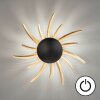 Fischer & Honsel Sol Lampa ścienna LED Czarny, 1-punktowy