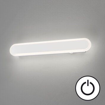 Fischer & Honsel Stretto Lampa ścienna LED Biały, 1-punktowy