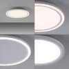 Leuchten Direkt BEDGING Lampa Sufitowa LED Biały, 2-punktowe