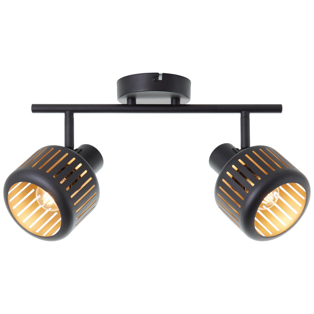 Brilliant Tyas Lampa Sufitowa Czarny, 2-punktowe main product photo