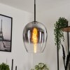 Vevino Lampa Wisząca Szkło 20 cm Przezroczysty, Przydymiony, 1-punktowy