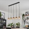 Lauden Lampa Wisząca Szkło 15 cm W kolorze bursztynu, Przezroczysty, 5-punktowe