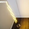 Mapleton Lampa Stojąca LED Nikiel matowy, 3-punktowe, Zdalne sterowanie