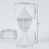 Naofe Lampa na cokół Biały, 1-punktowy