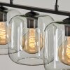 Lauden Lampa Wisząca Szkło 20cm Przezroczysty, 3-punktowe
