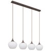 Globo MAXY Lampa Wisząca Mokka, 4-punktowe