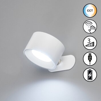 FHL easy Magnetics Lampa ścienna LED Biały, 1-punktowy