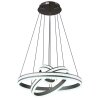 Globo GROUNI Lampa Wisząca LED Tytan, 1-punktowy, Zdalne sterowanie