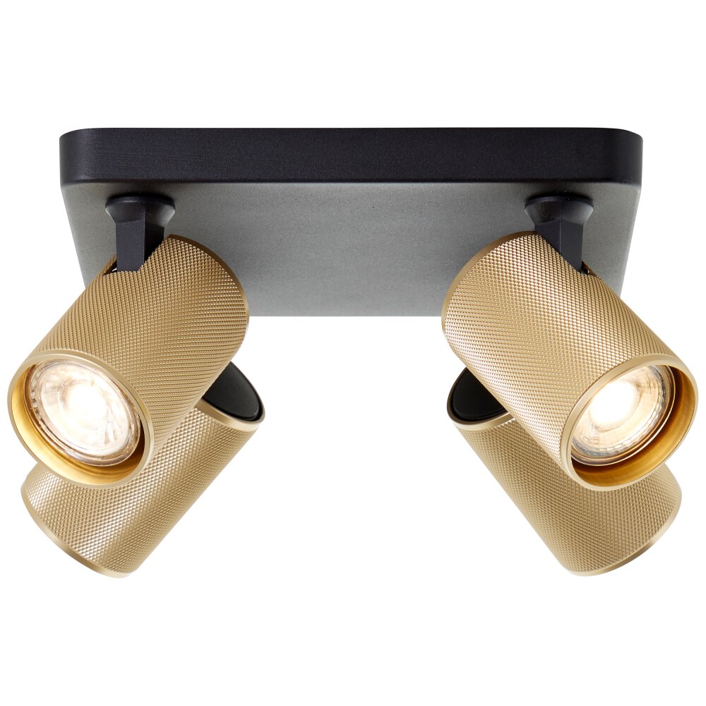 Brilliant Marty Lampa Sufitowa Czarny, 4-punktowe main product photo