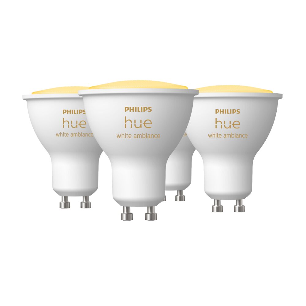 Philips Hue Zestaw 4 żarówek GU10 LED 5 W 22006500 Kelvin 350 Lumen main product photo