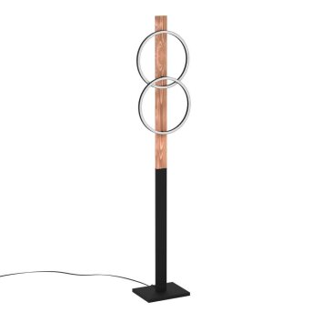 Eglo BOYAL Lampa Stojąca LED Ecru, Czarny, 2-punktowe
