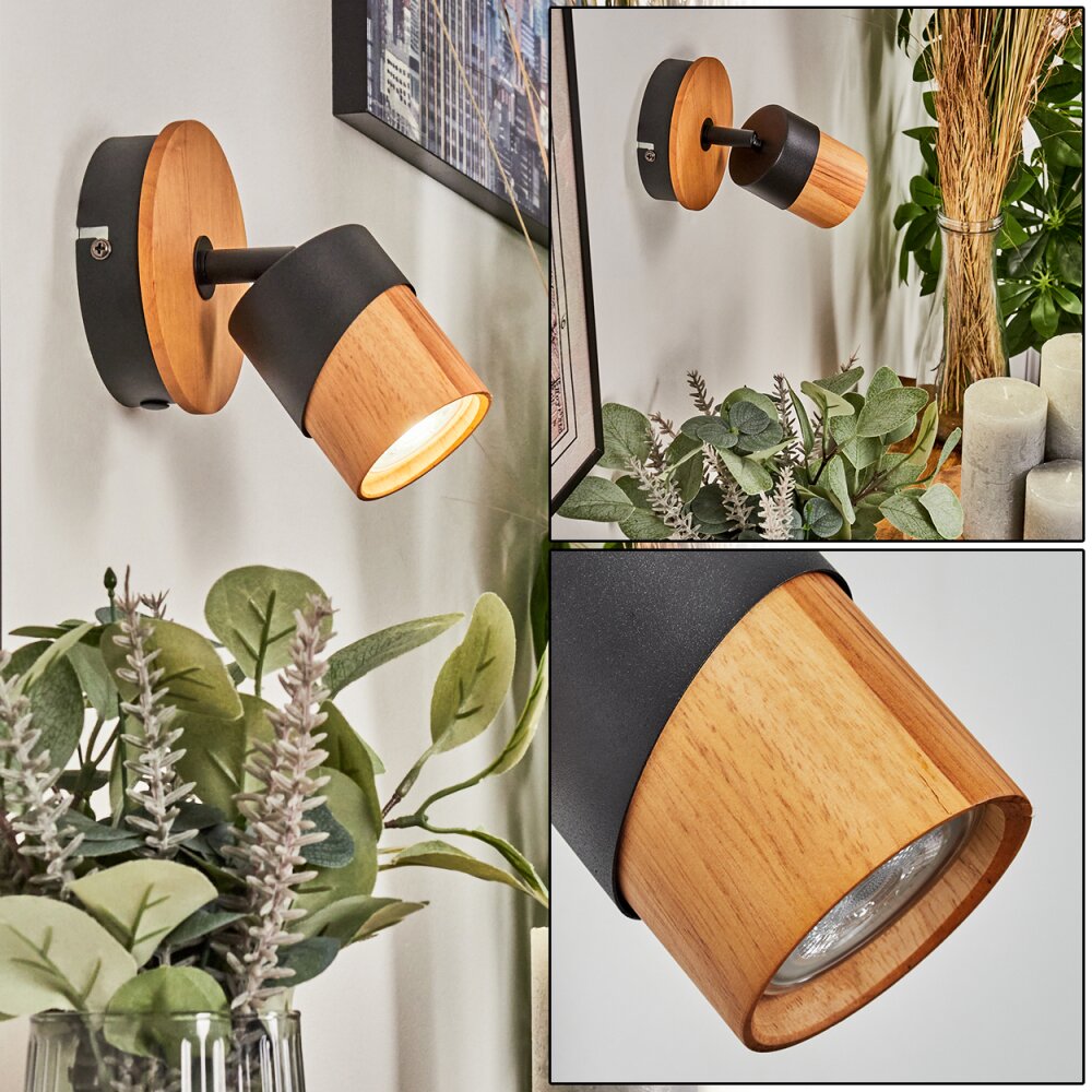 Blondo Lampa ścienna Ecru, Czarny, 1-punktowy main product photo