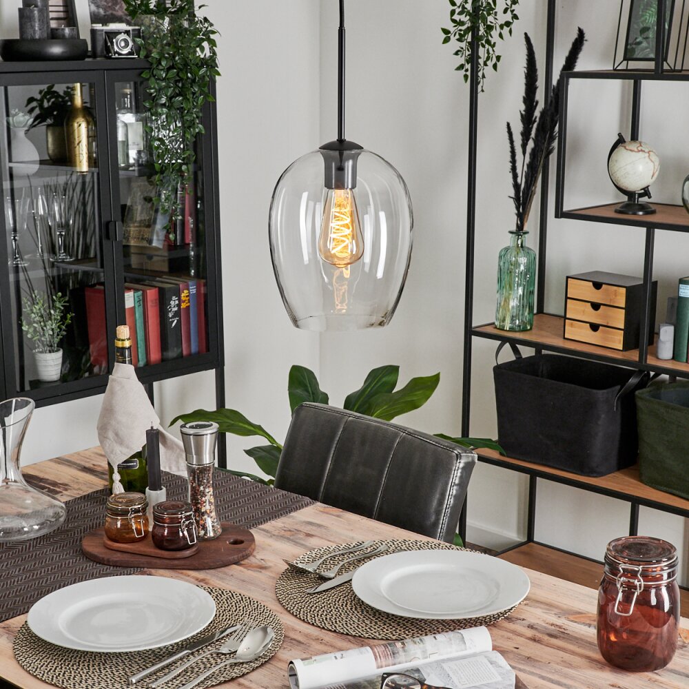 Vevino Lampa Wisząca Szkło 20cm Przezroczysty, 1-punktowy main product photo
