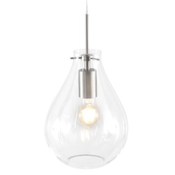 Steinhauer Glass light Lampa Wisząca Stal nierdzewna, 1-punktowy