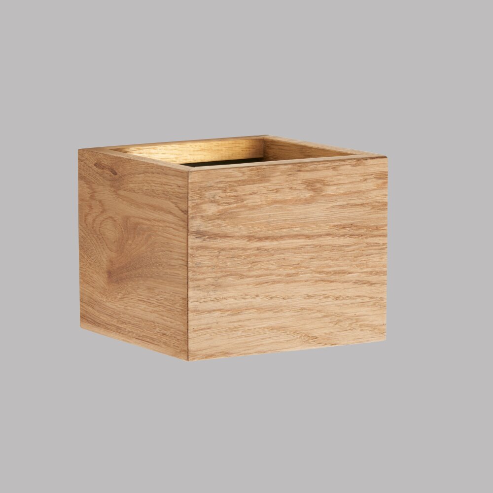 Fischer & Honsel SHINEWOOD Lampa ścienna LED Ecru, 2-punktowe main product photo
