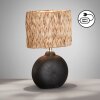 Fischer & Honsel Hyazinthe lampka nocna Czarny, 1-punktowy